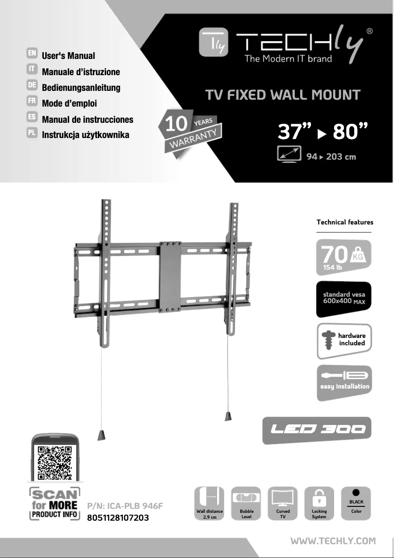Image de la première page du manuel de l'appareil ICA-PLB 946F