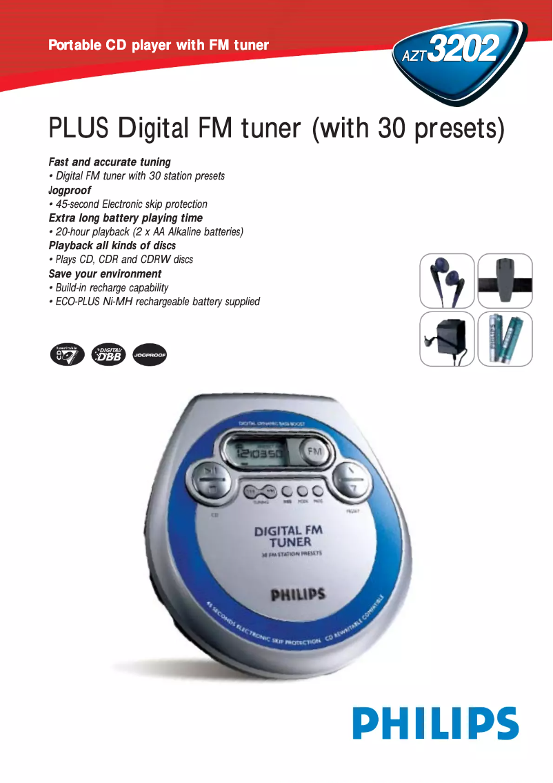 Image de la première page du manuel de l'appareil AZT3202