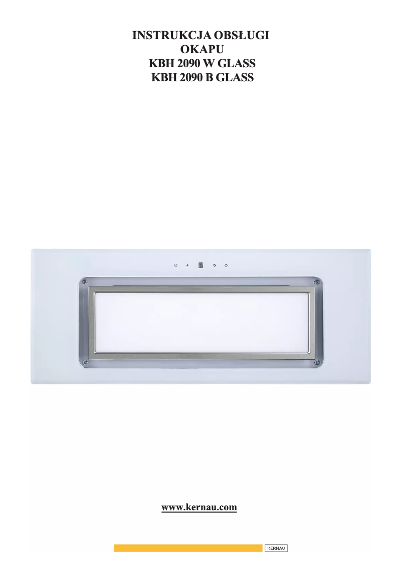 Página 1 del manual Manual de usuario Kernau KBH 2090 B
