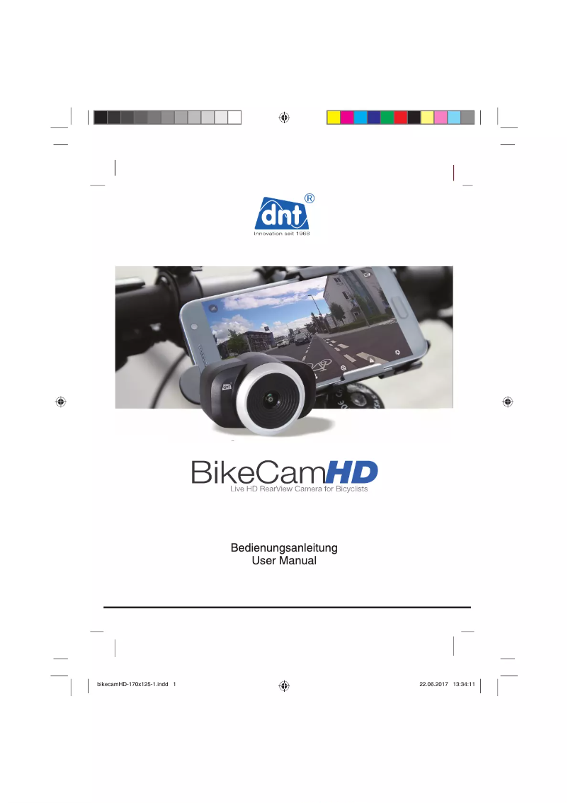 Image de la première page du manuel de l'appareil BikeCamHD