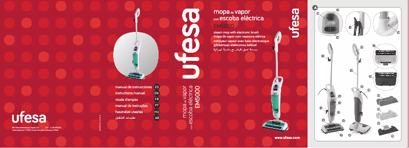 Page 1 de la notice Manuel d'utilisation et d'entretien Ufesa EM5000