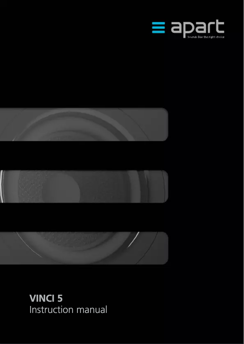 Página 1 del manual Manual de usuario APart VINCI5-W