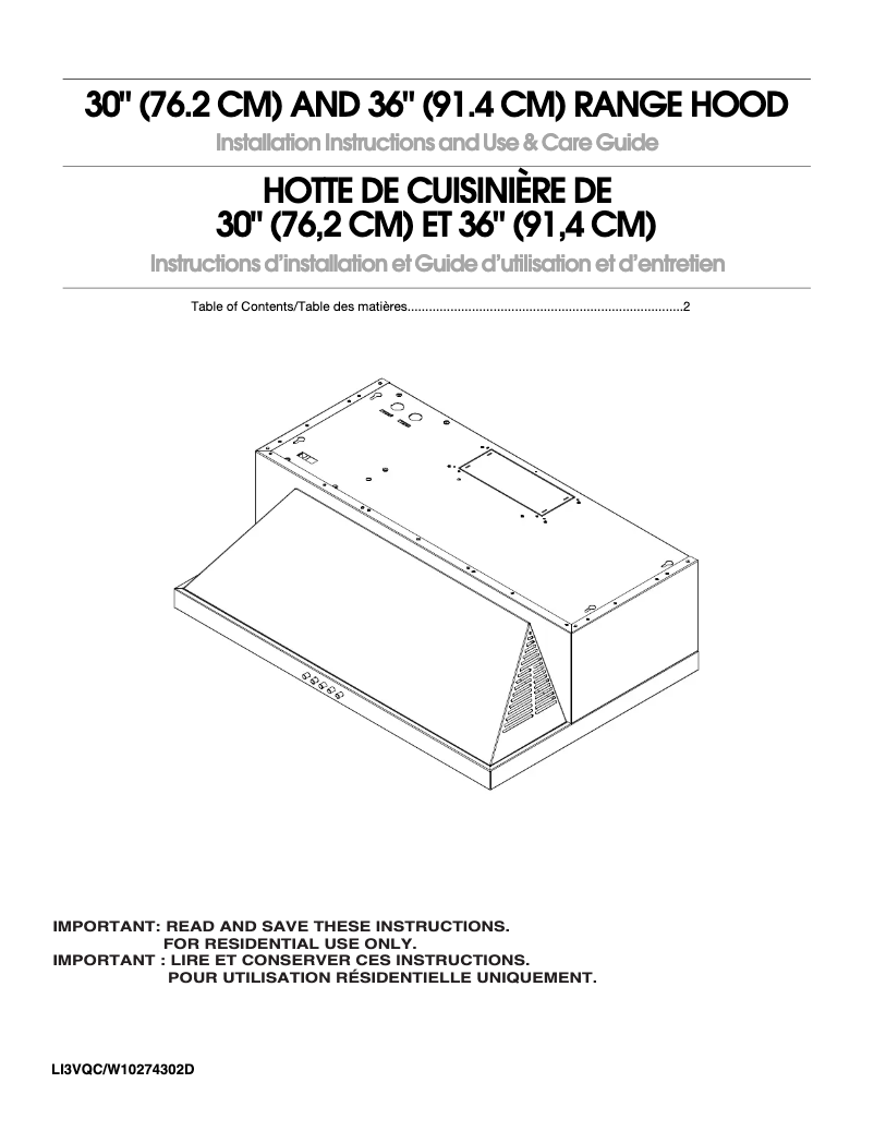 Imagen de la primera página del manual del dispositivo UXT5536AAS