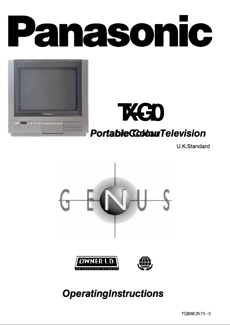 Image de la première page du manuel de l'appareil TX-G10