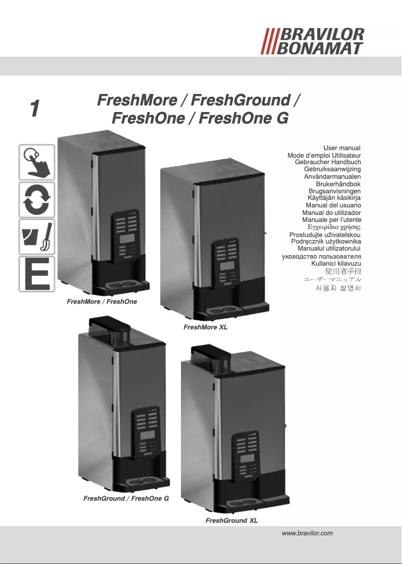 Image de la première page du manuel de l'appareil FreshOne