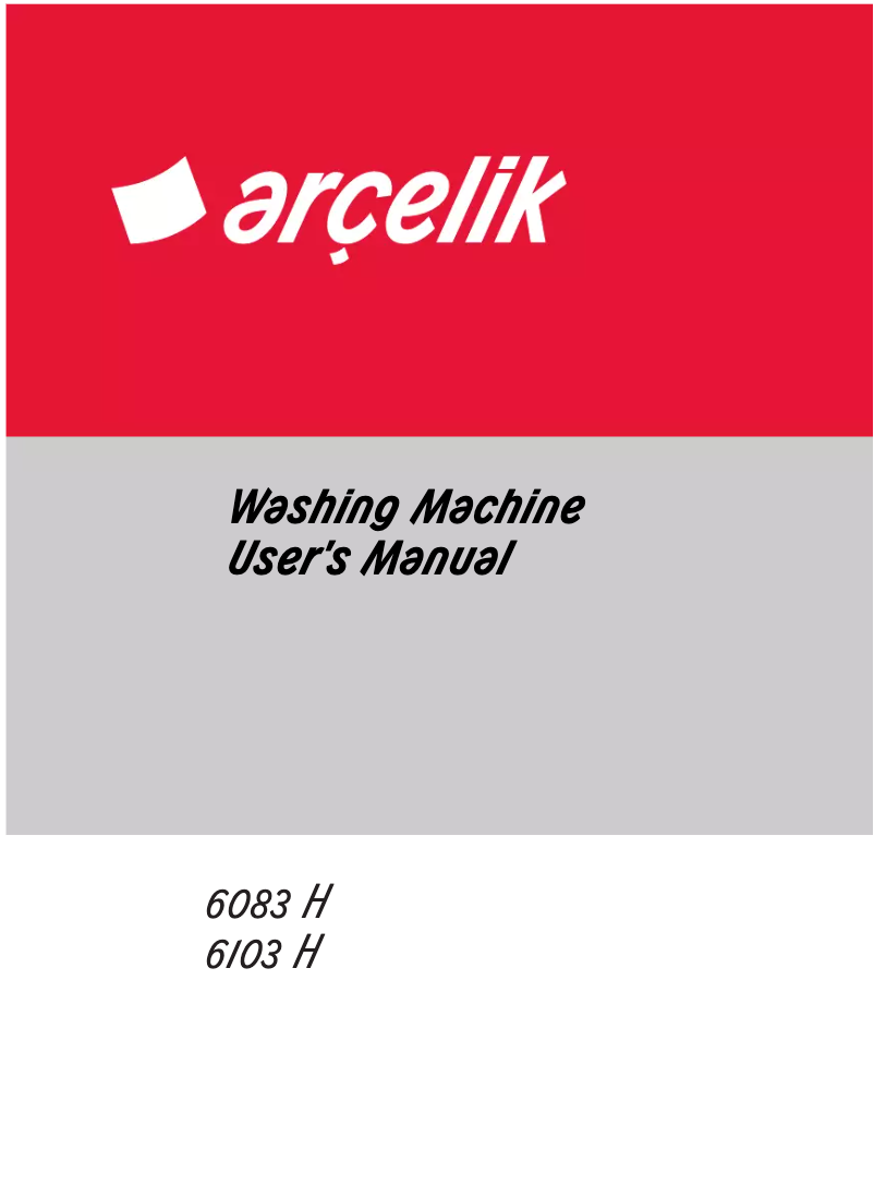 Image de la première page du manuel de l'appareil 6103 H