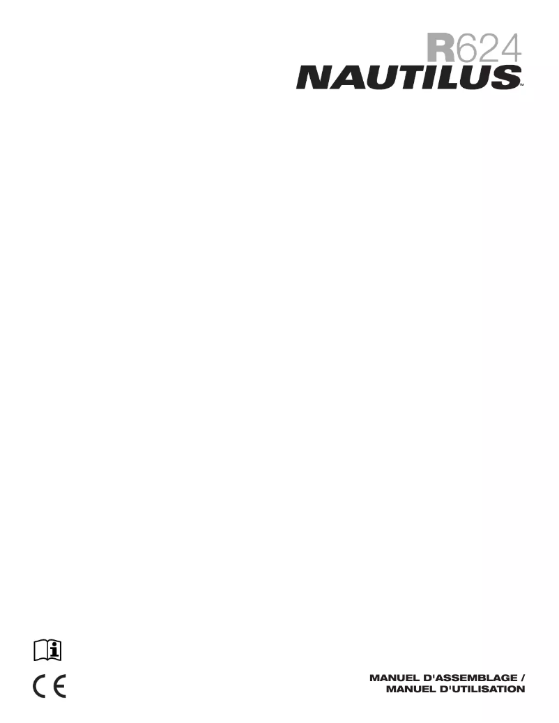 Page 1 de la notice Manuel utilisateur Nautilus R624