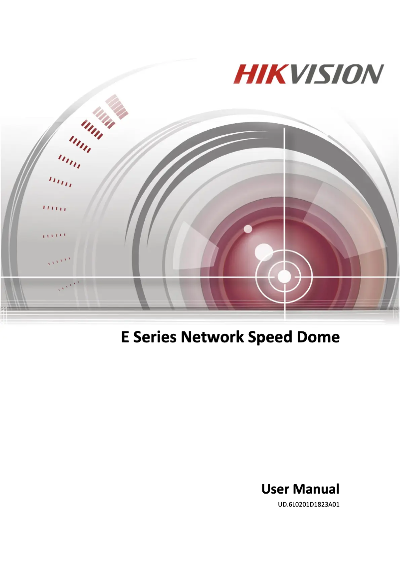 Page n°1 - Manuel utilisateur Hikvision DS-2DE5120W-AE3