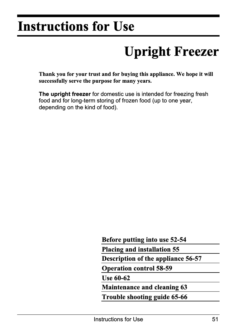 Page n°1 - Manuel utilisateur Smeg VI 144 B