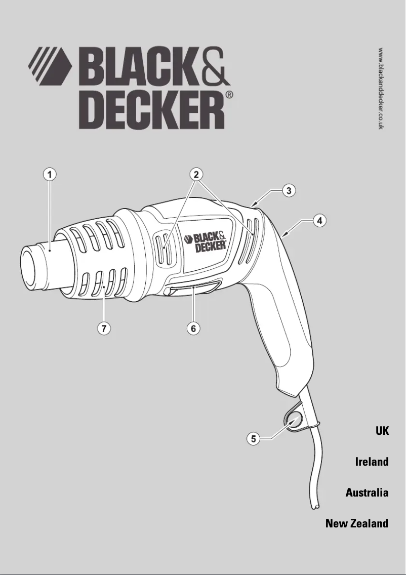 Página 1 del manual Manual de usuario Black & Decker KX1693