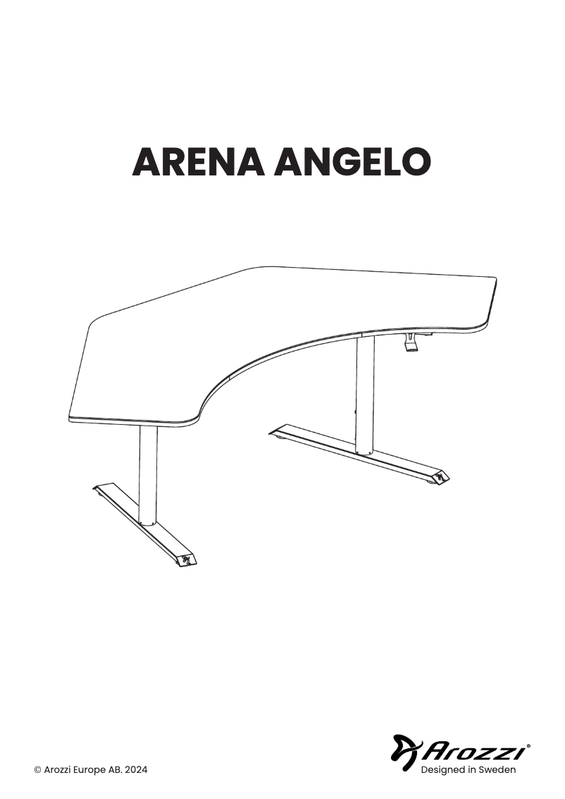 Page n°1 - Manuel utilisateur Arozzi Arena Angelo