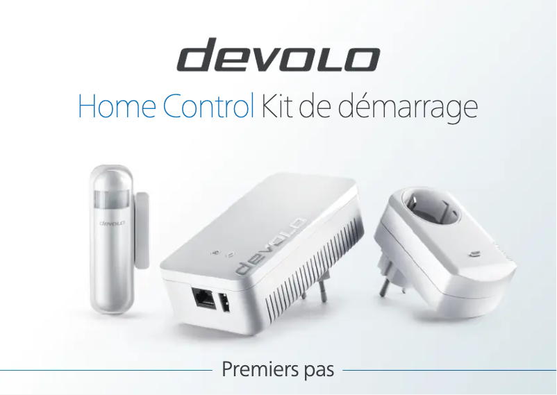 Page 1 de la notice Manuel utilisateur Devolo Home Control Kit
