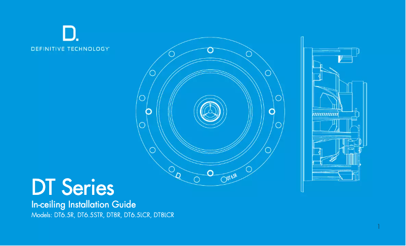Image de la première page du manuel de l'appareil DT6.5R