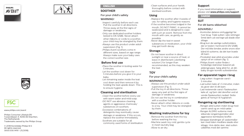 Página 1 del manual Manual de usuario Philips SCF348