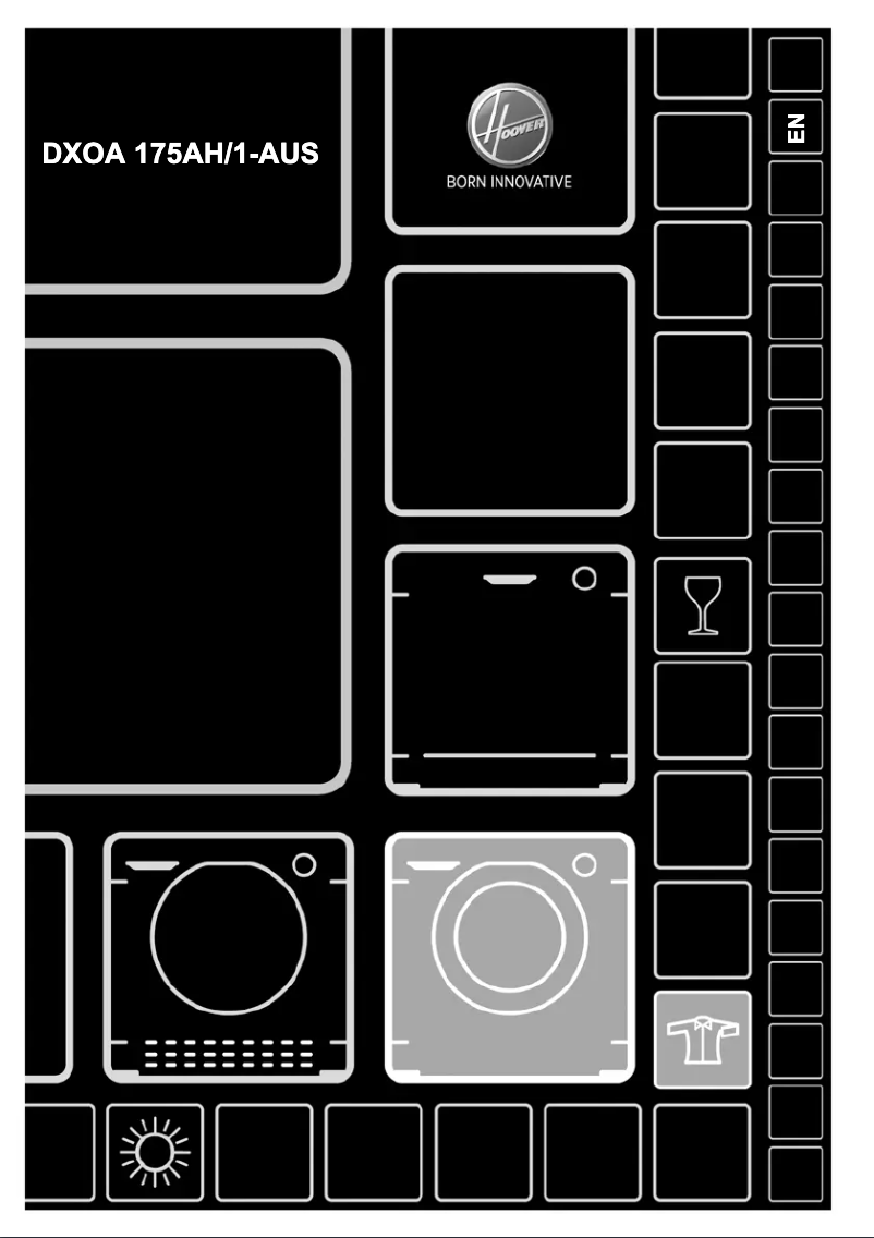 Página 1 del manual Manual de usuario Hoover DXOA 175AH