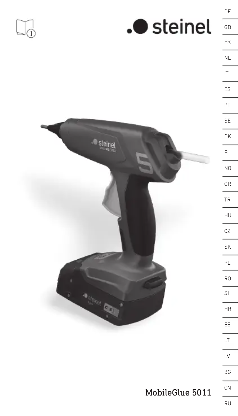 Page n°1 - Manuel utilisateur Steinel MobileGlue 5011