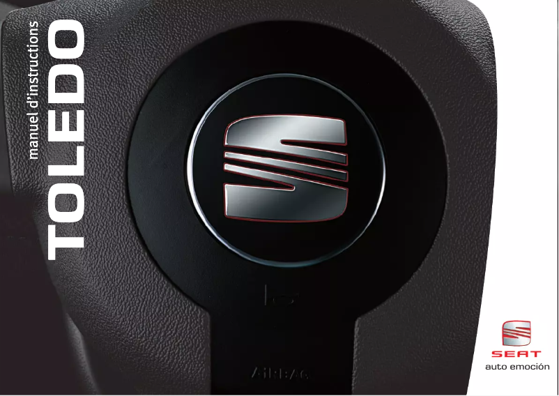 Page 1 de la notice Manuel utilisateur Seat Toledo (2008)