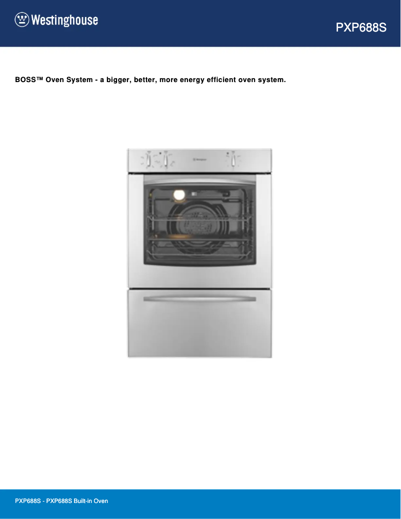 Image de la première page du manuel de l'appareil PXP688S