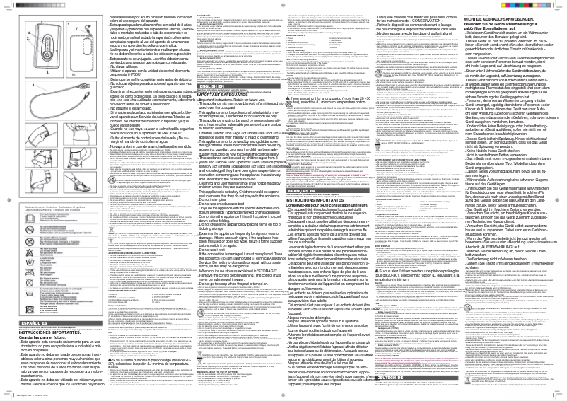 Page n°1 - Manuel utilisateur Solac CT8749