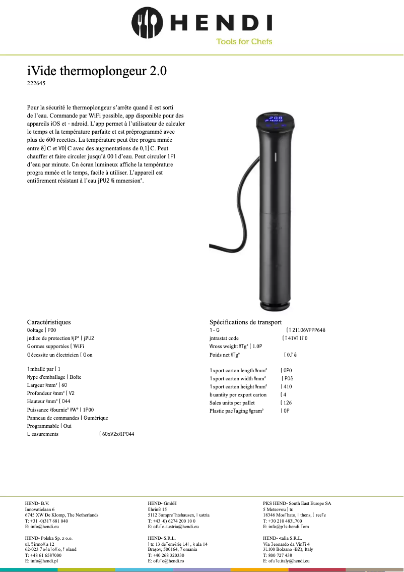 Image de la première page du manuel de l'appareil 222645