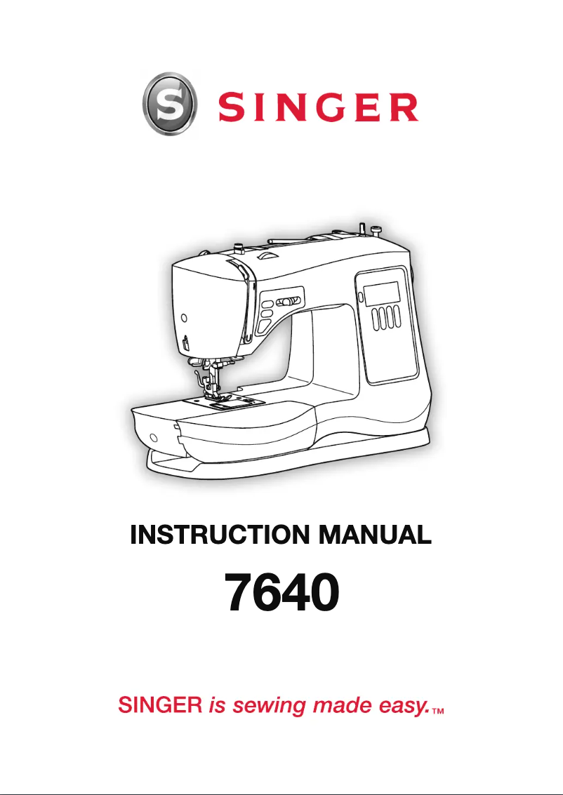 Image de la première page du manuel de l'appareil Confidence 7640