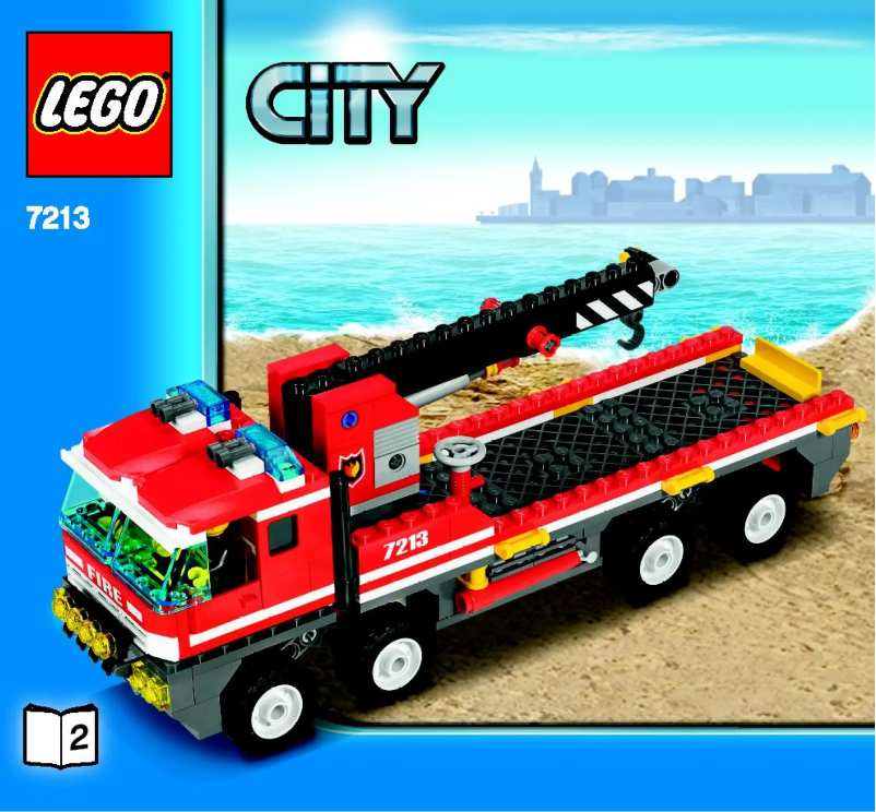 Page 1 de la notice Manuel utilisateur Lego City 7213
