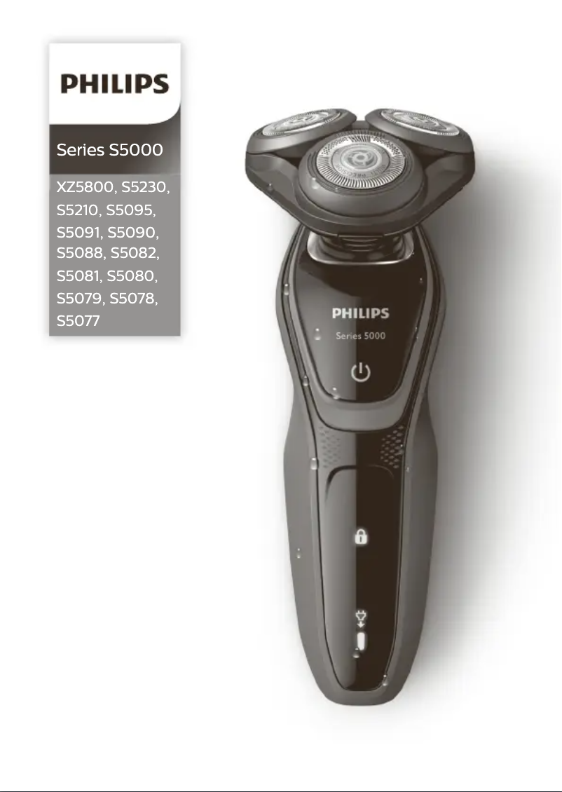 Página 1 del manual Manual de usuario Philips Series 5000 S5088
