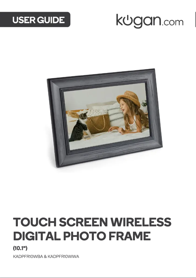 Image de la première page du manuel de l'appareil KADPFR10WBA