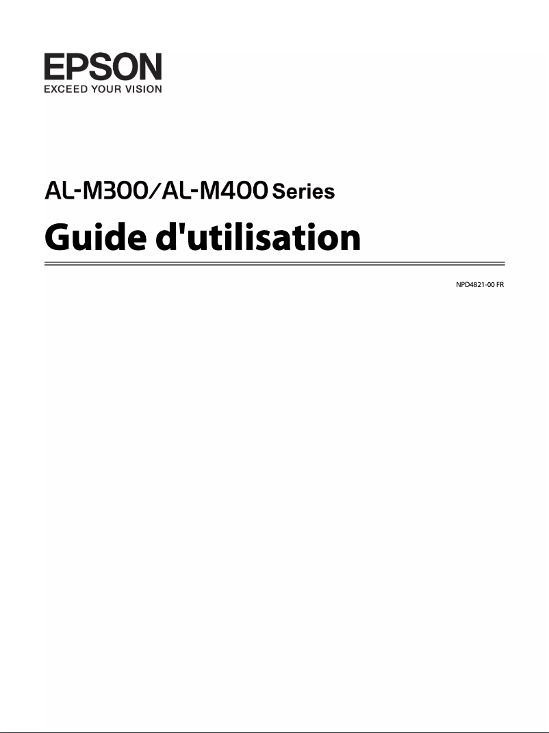 Page n°1 - Manuel utilisateur Epson WorkForce AL-M300DN