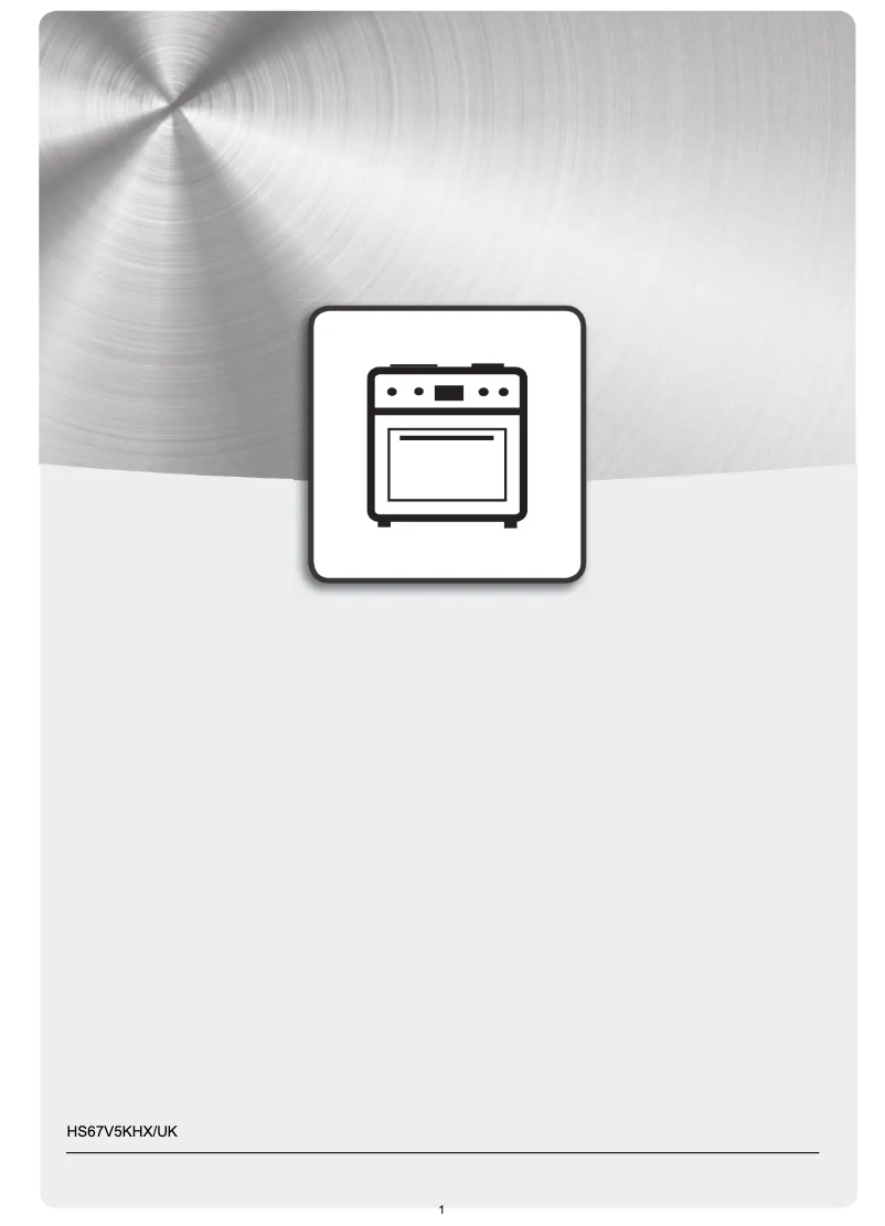 Page n°1 - Instructions / montage Hotpoint HS67V5KHX/UK