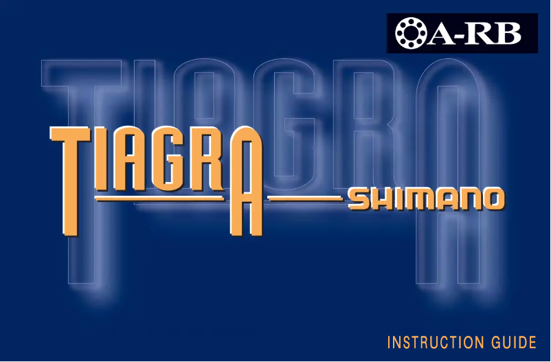 Page 1 de la notice Manuel utilisateur Shimano Tiagra 30WLRSA