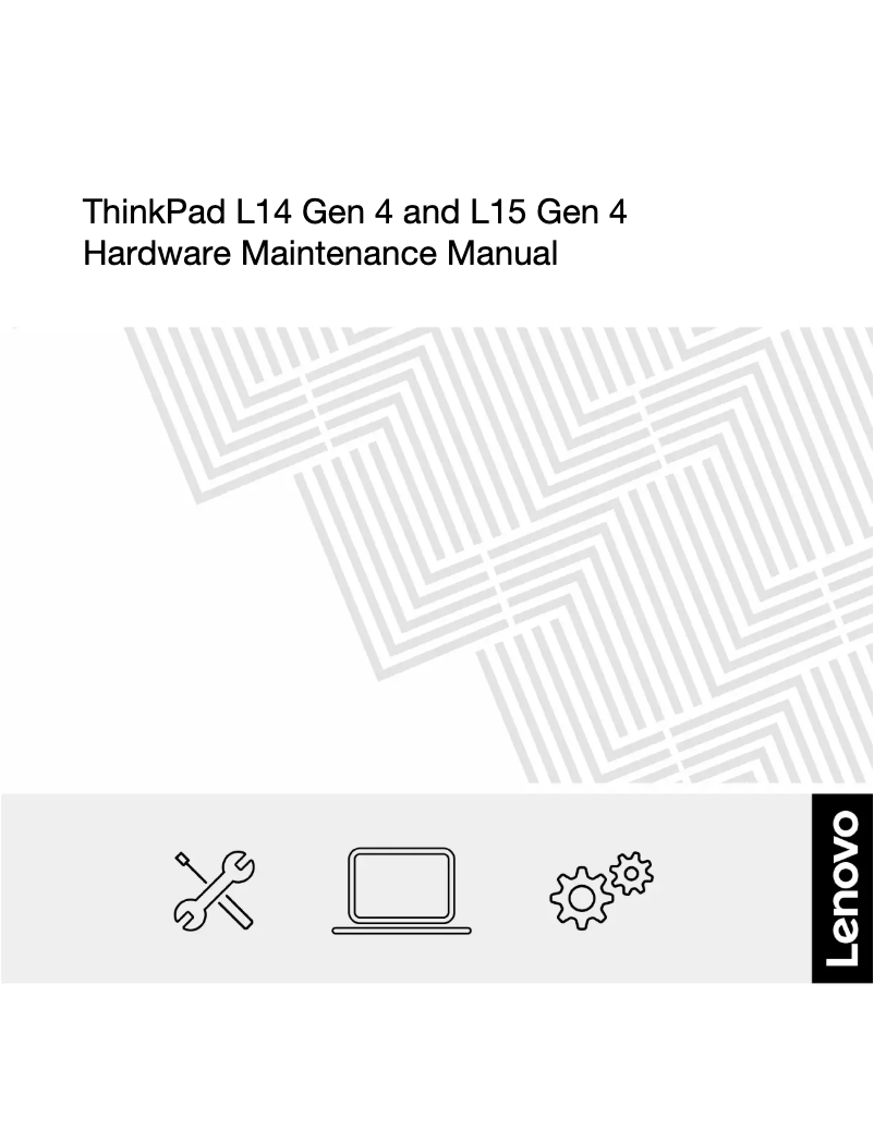 Page n°1 - Manuel utilisateur Lenovo ThinkPad L14 Gen 4