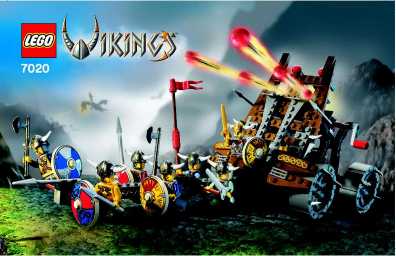 Page 1 de la notice Manuel utilisateur Lego Vikings 7020