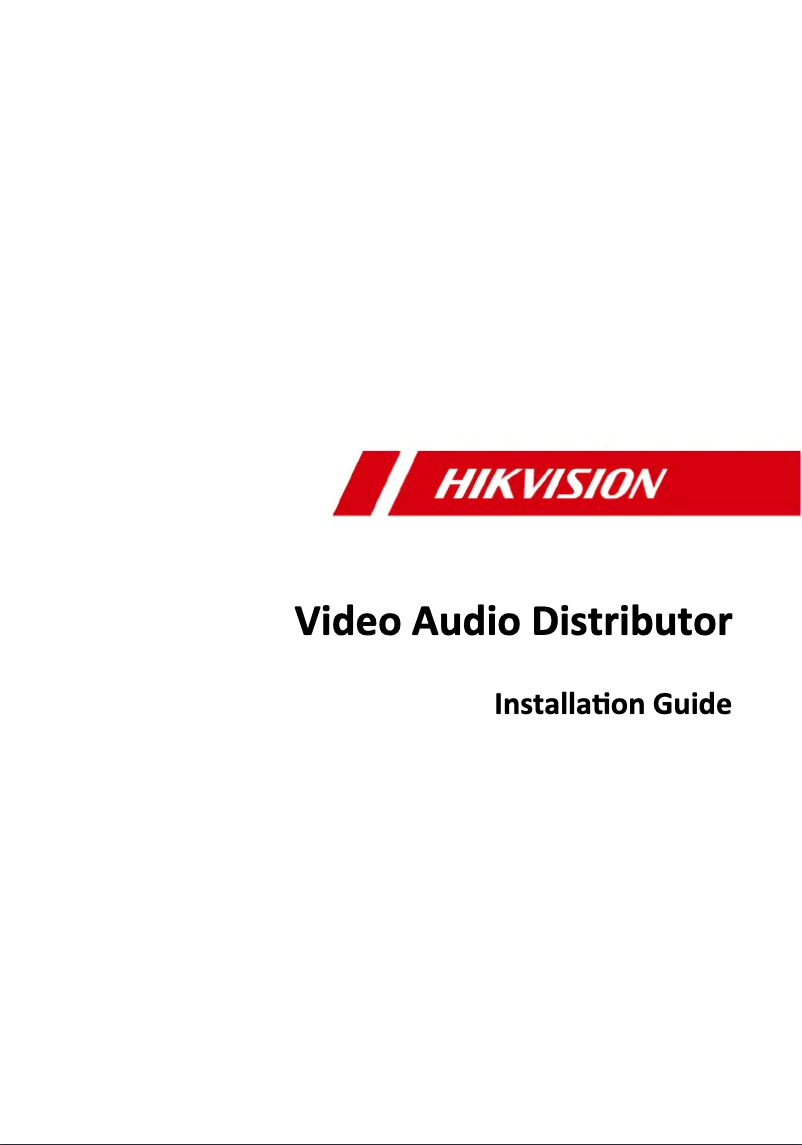 Página 1 del manual Manual de usuario Hikvision DS-KAD706-S