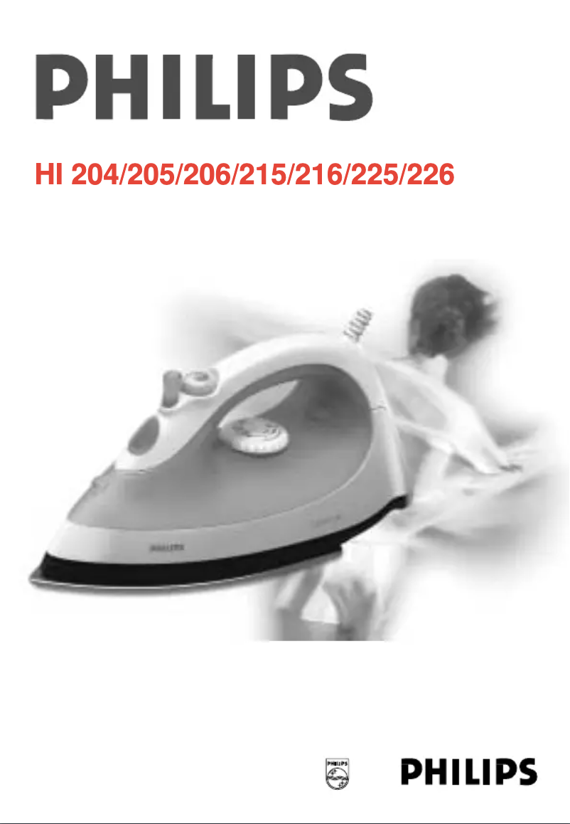 Page n°1 - Manuel utilisateur Philips Comfort Hi216