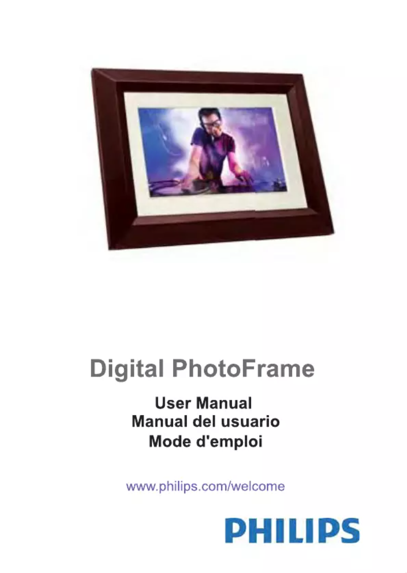 Image de la première page du manuel de l'appareil SPF3472