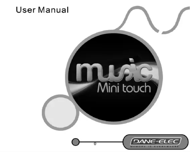 Page 1 de la notice Manuel utilisateur Dane-Elec Music Mini Touch