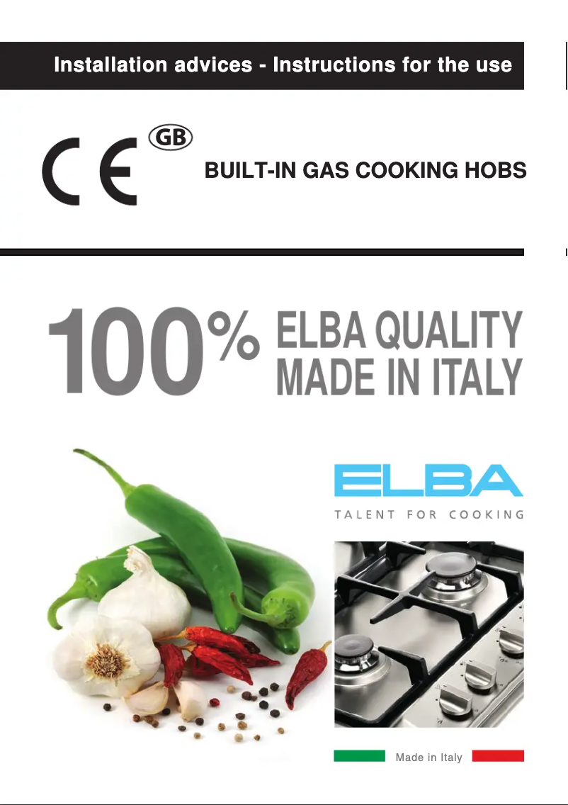 Image de la première page du manuel de l'appareil Elio ELIO 65-444 L