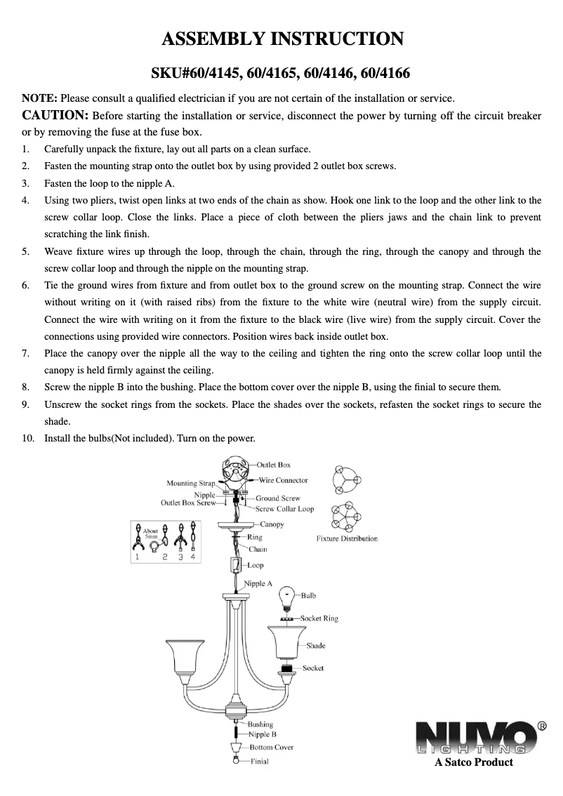 Página 1 del manual Manual de usuario NUVO Surrey 60/4146