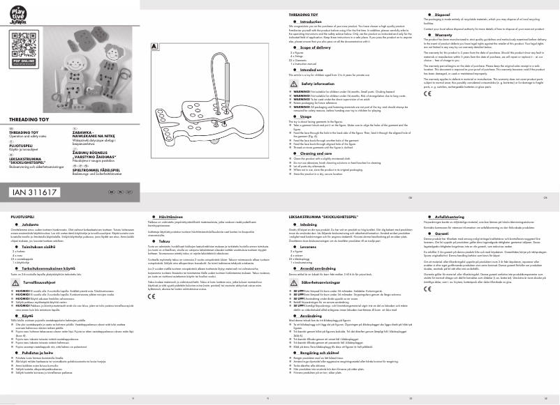 Image de la première page du manuel de l'appareil IAN 311617