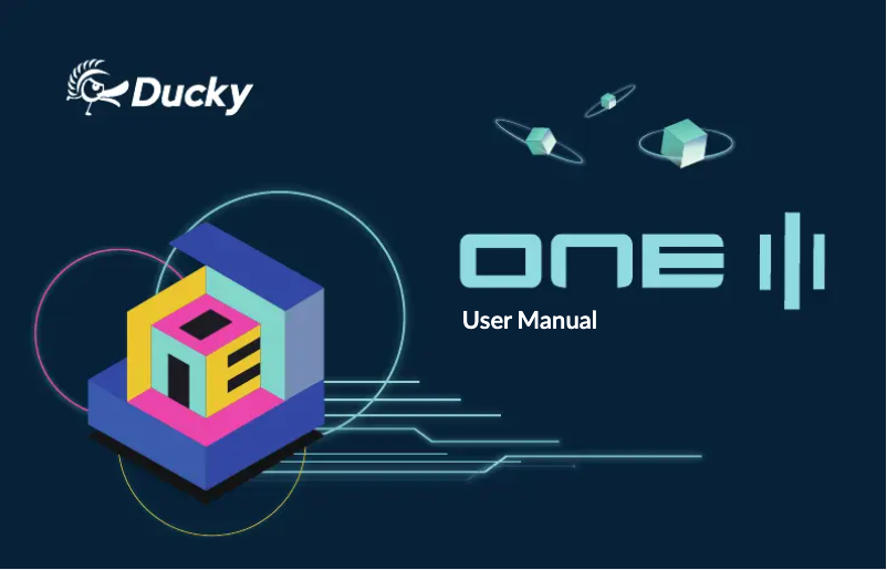 Página 1 del manual Manual de usuario Ducky One 3 RGB TKL