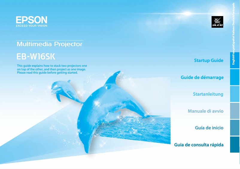 Page 1 de la notice Manuel utilisateur Epson EB-W16SK