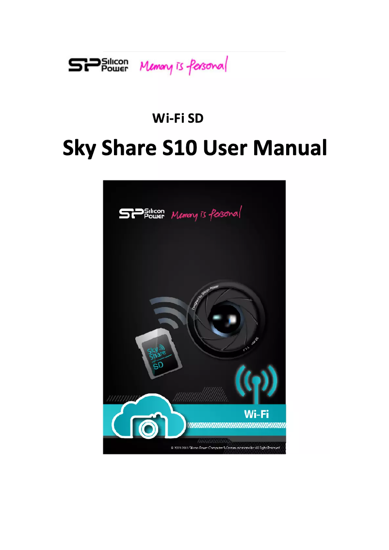 Page n°1 - Manuel utilisateur Silicon Power Stream S10