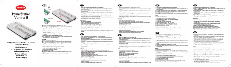 Page 1 de la notice Manuel utilisateur Hähnel Ventra 8