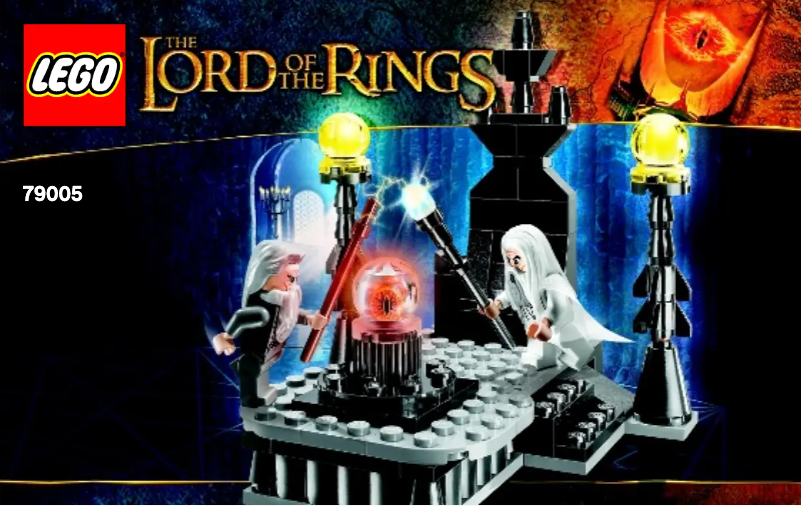 Page 1 de la notice Manuel utilisateur Lego Lord Of The Rings 79005