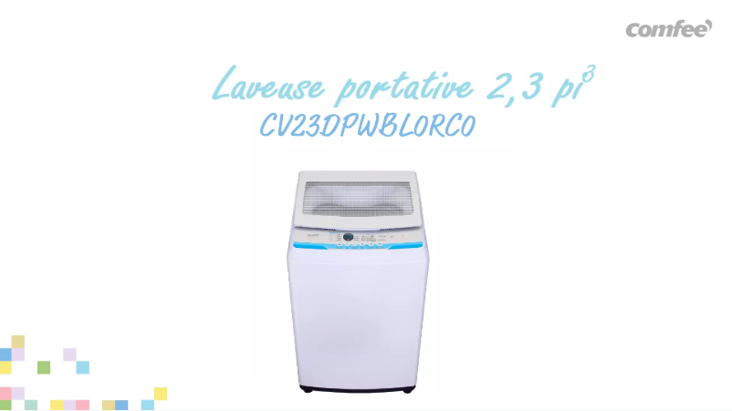 Page n°1 - Fiche technique Comfee CV23DPWBL0RC0