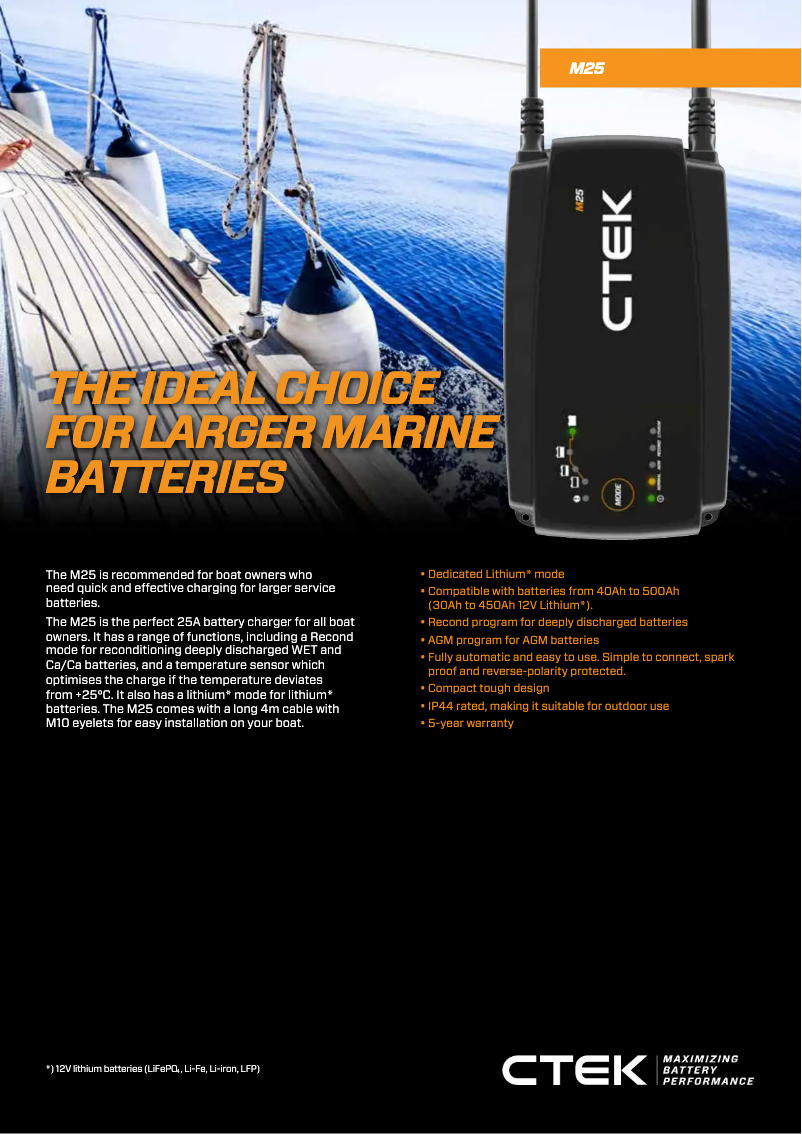 Image de la première page du manuel de l'appareil M25