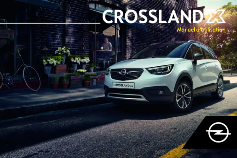 Page 1 de la notice Manuel utilisateur Opel Crossland X (2019)