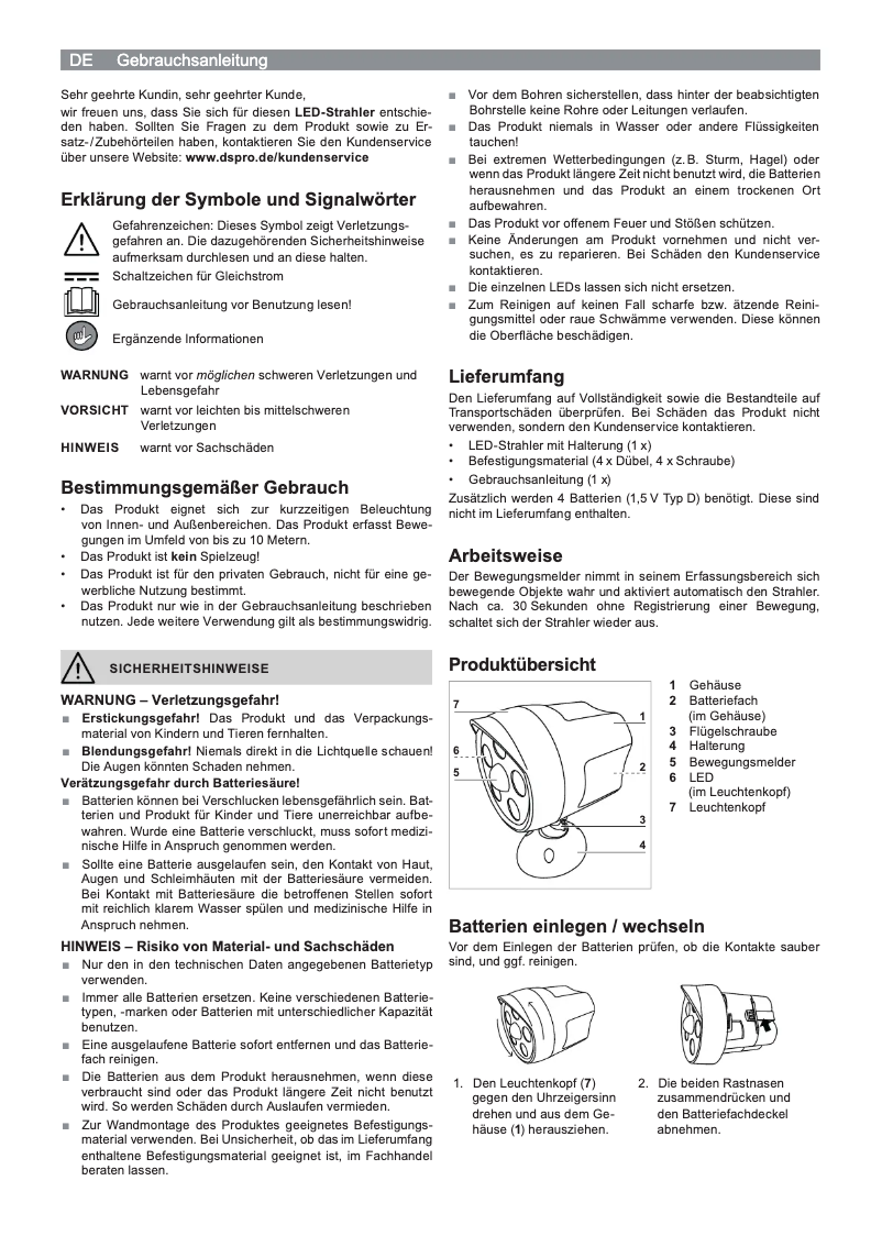 Page 1 de la notice Manuel utilisateur EasyMaxx 05486