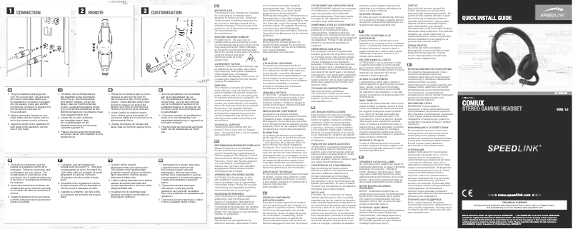 Image de la première page du manuel de l'appareil Coniux Stereo
